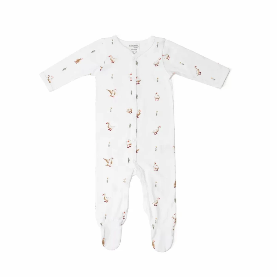 Best Little Bee Cotton Babygrow Little Duckling