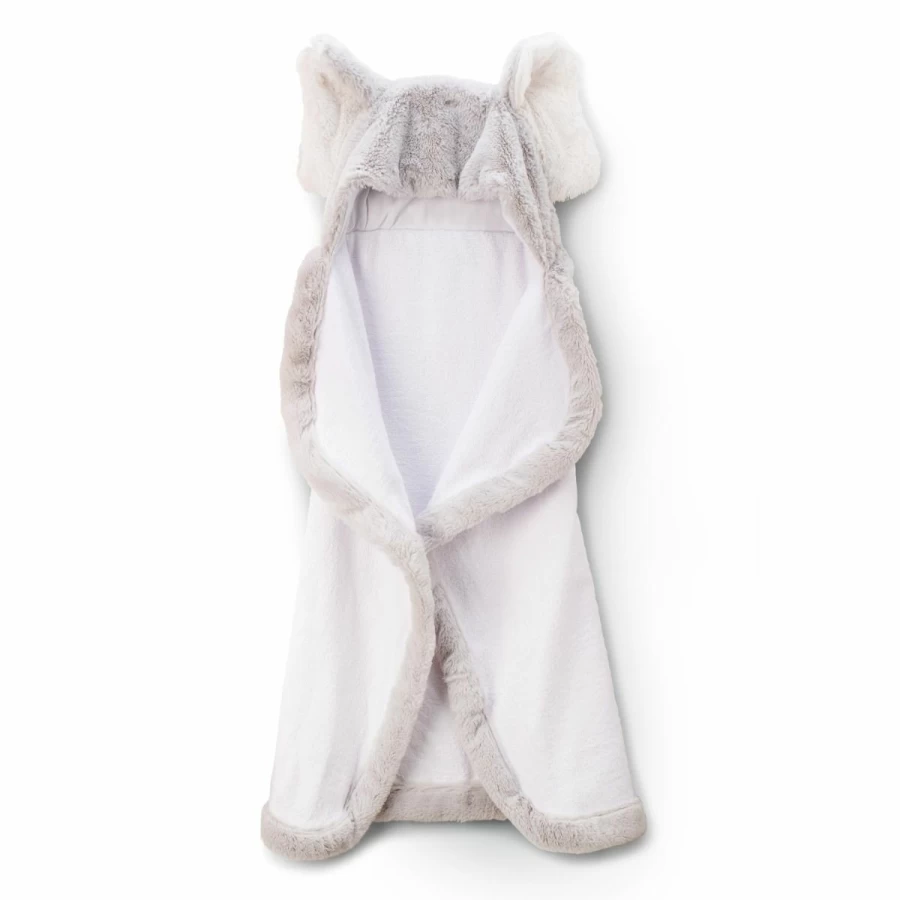 New Little Linen Plush Hooded Towel