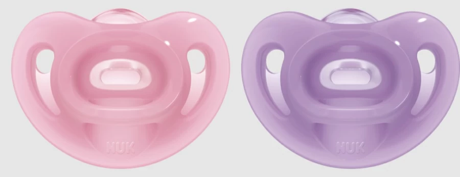 Wholesale Nuk Sensitive Silicone Soothers 0-6Months 2Pk