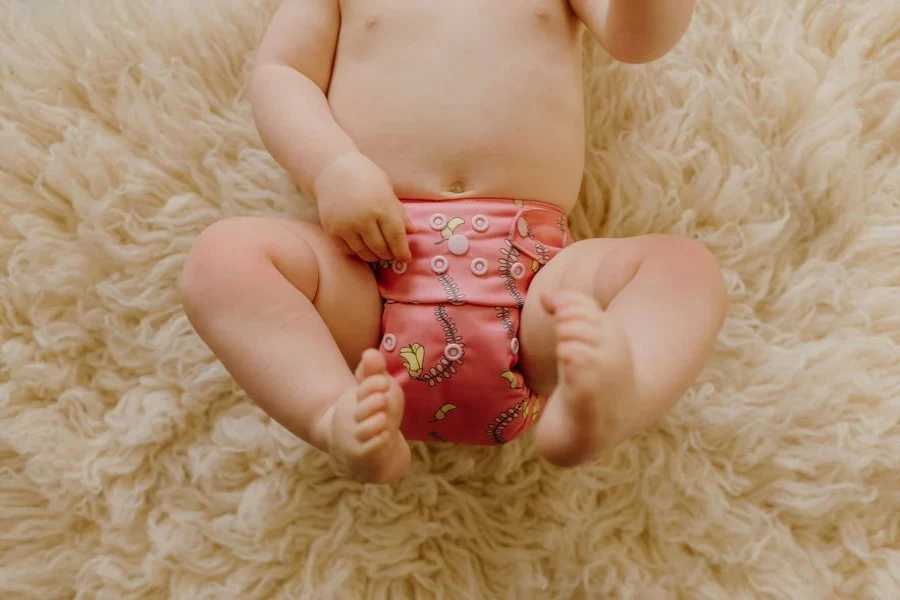 New Pea Pods Reusable One Size Cloth Nappy