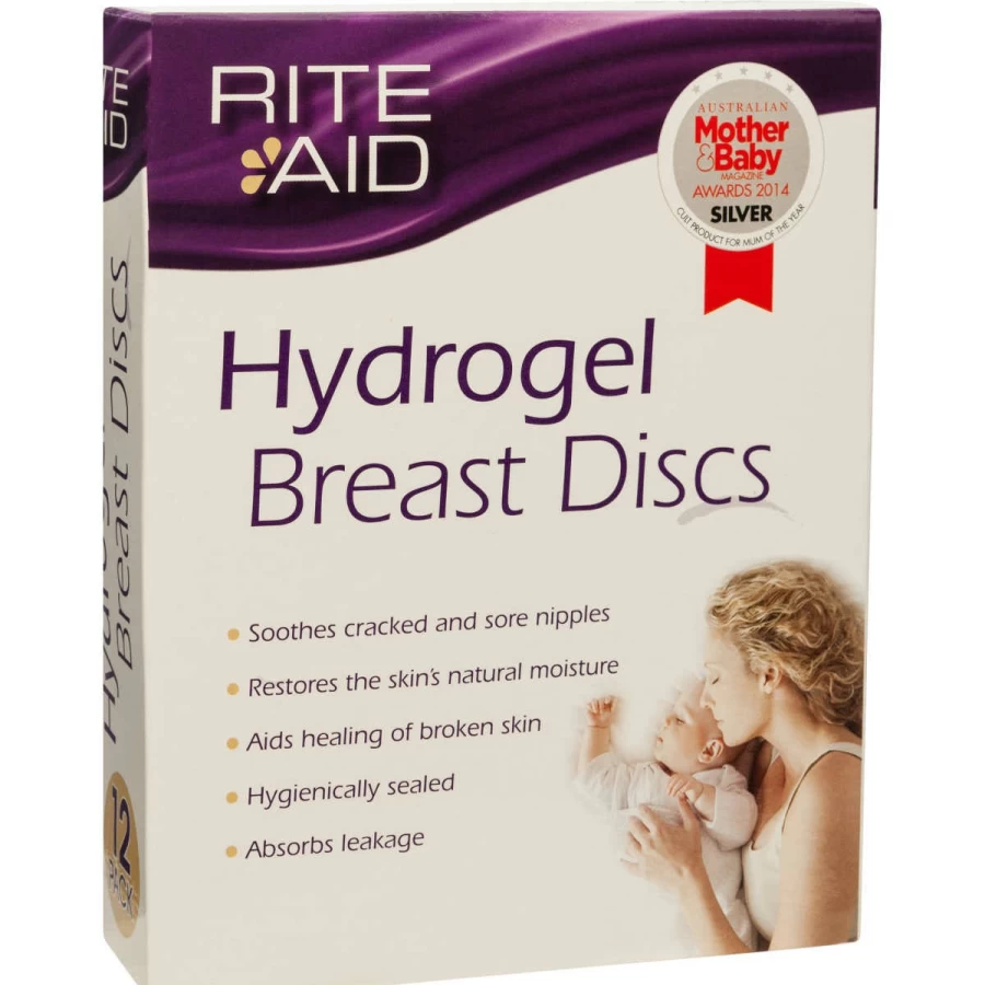 Hot Rite Aid Hydrogel Breast Discs 12Pk