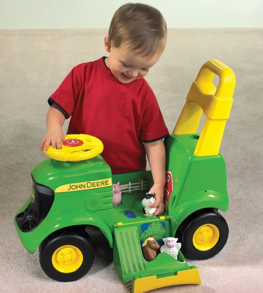 Wholesale John Deere Sit N Scoot Activity Tractor
