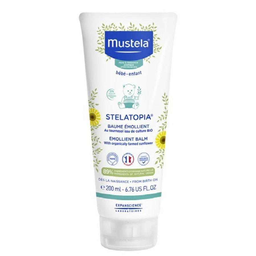 Clearance Mustela Stelatopia Emollient Balm 200Ml