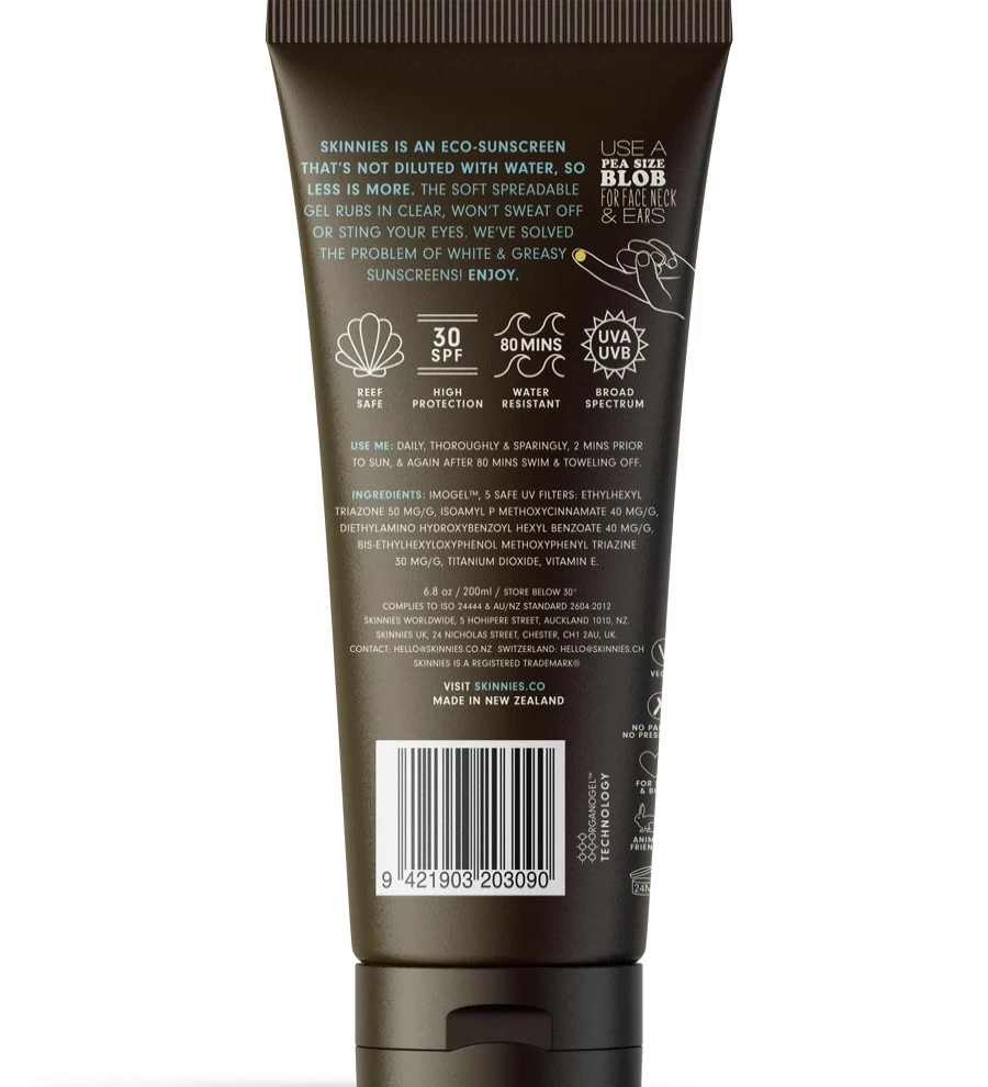 Hot Skinnies Sungel Spf30 200Ml