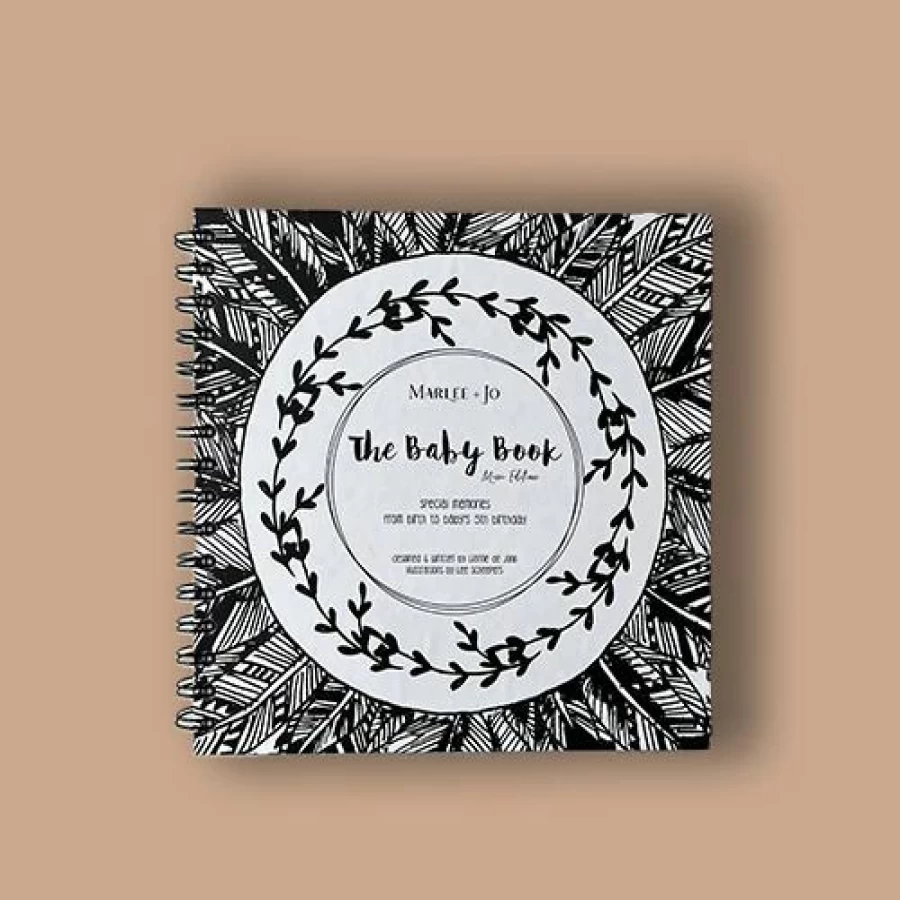 Hot Marlee + Jo Monochrome Collection The Baby Book Mini Edition