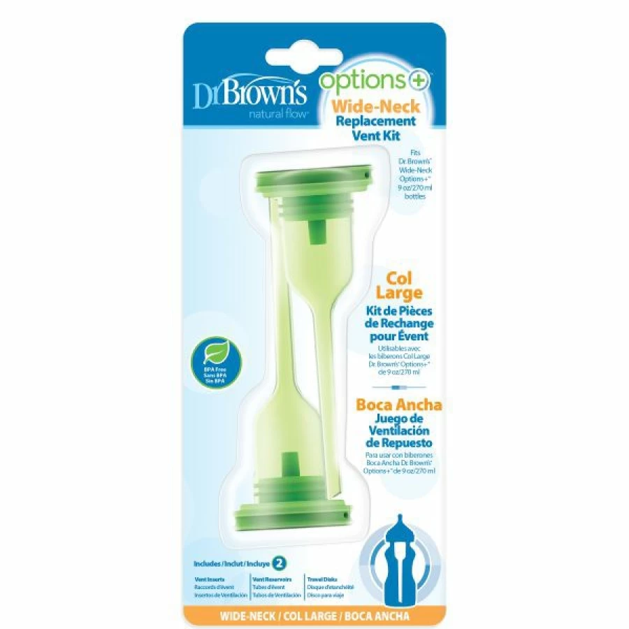 Clearance Dr Browns 270Ml Wide Neck Bottle Replacement Kit