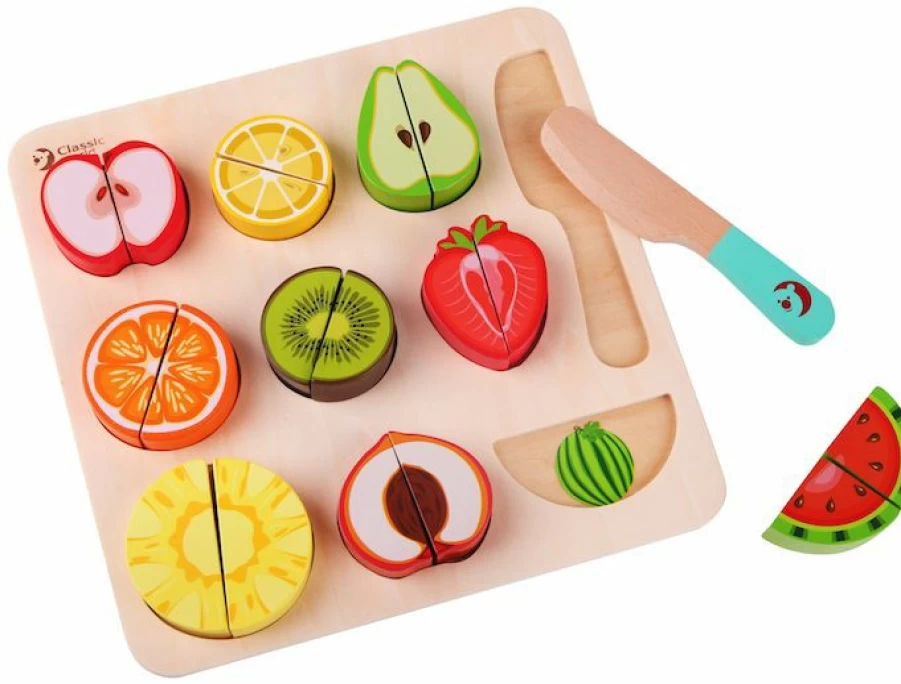 Online Classic World Cutting Fruit Puzzle