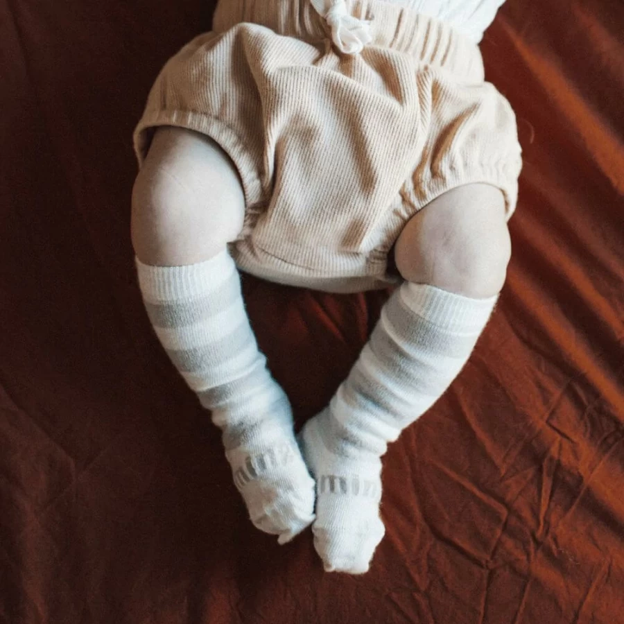 Clearance Lamington Baby Merino Wool Knee High Socks Dandelion