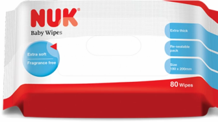 Clearance Nuk Baby Wipes 80 Pk