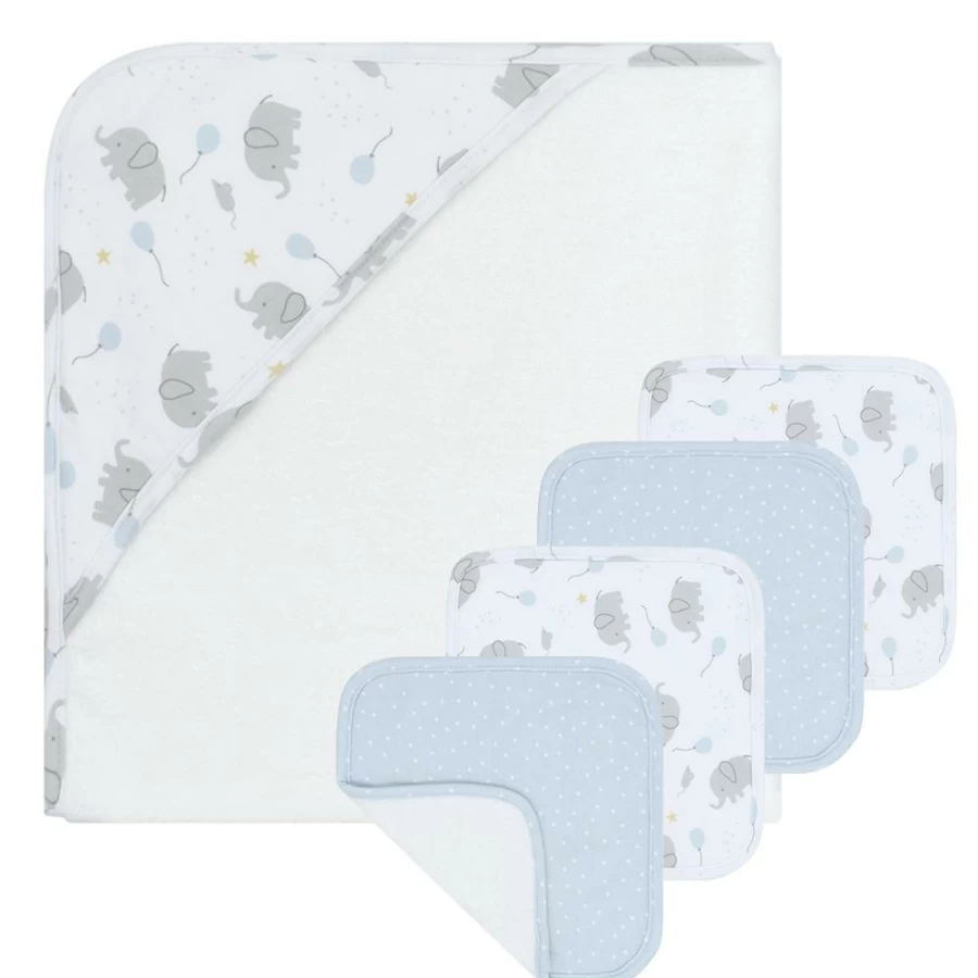 Clearance Living Textiles 5Pc Bath Gift Set Mason