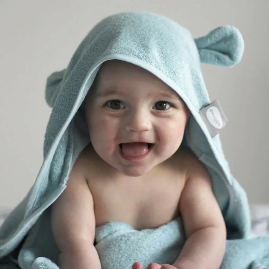 Online Shnuggle Wearable Hooded Baby Towel With Ears