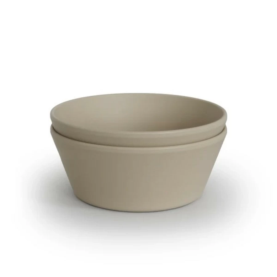 Wholesale Mushie Round Dinnerware Bowl 2Pk