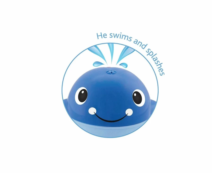 Clearance Chicco Sprinkler Whale Bath Toy