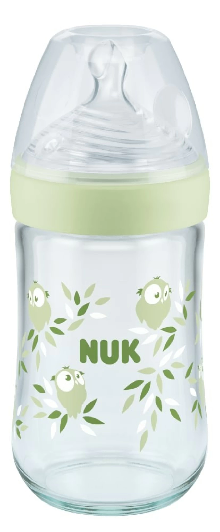 Wholesale Nuk Nature Sense Glass Bottle 240Ml / 6-Hole Teat