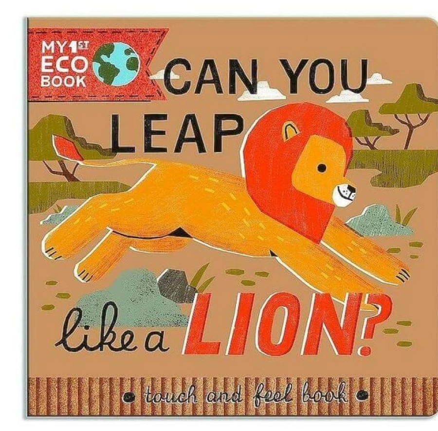 Wholesale My 1St Eco Touch And Feel Book Can You Leap Like A Lion?