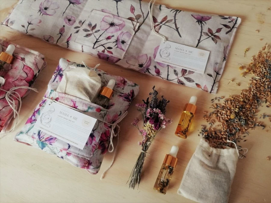 Wholesale Mama + Me Botanical Wheat Bag Labour Pain Support