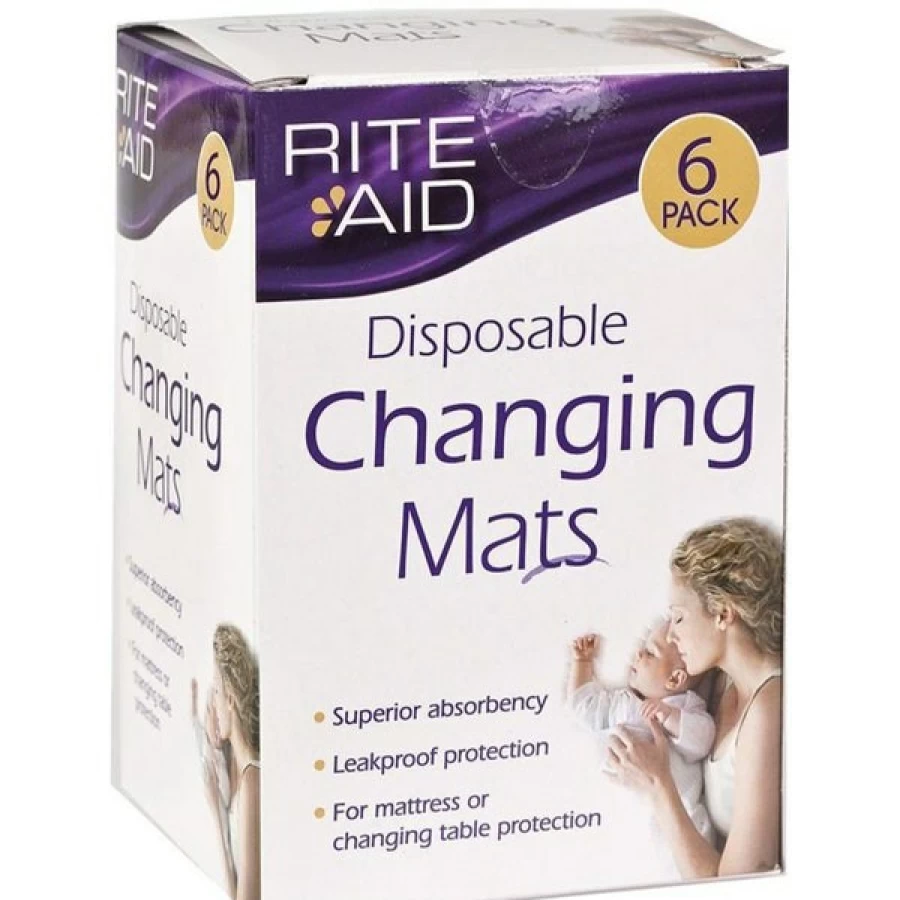 Online Rite Aid Disposable Changing Mats 6Pk