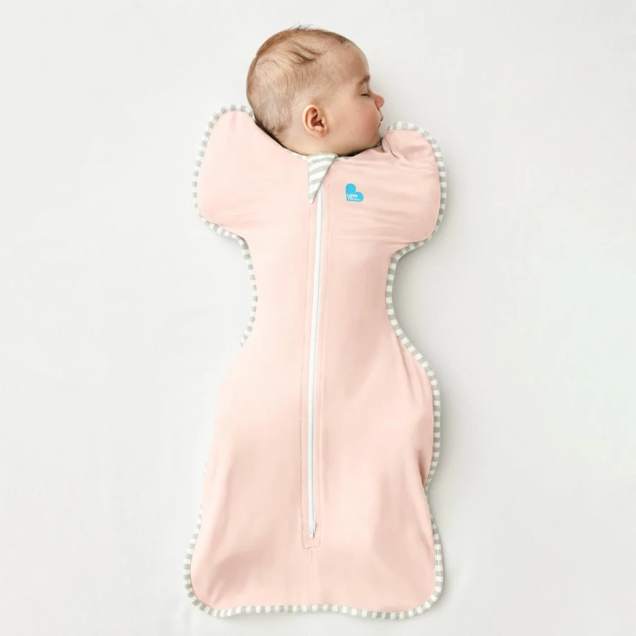 Best Love To Dream Swaddle Up Lite 0.2Tog Light Pink