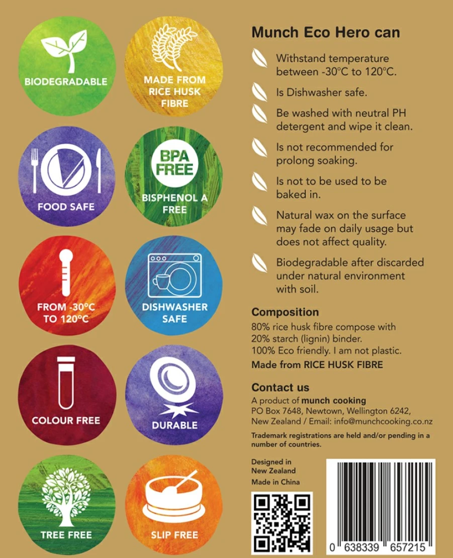 Wholesale Munch Eco Hero Feeding Set