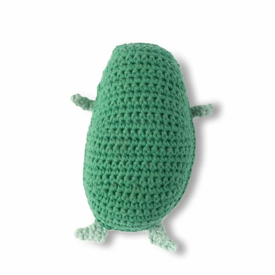 New Weegoamigo Crochet Rattle Anthony Avocado
