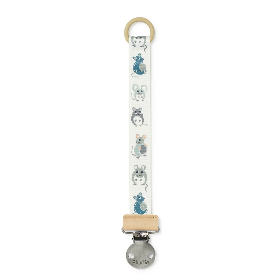 Online Elodie Pacifier Clip Steel