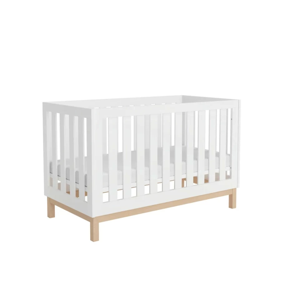 Best Babyrest Bailey Cot (1400 700) White