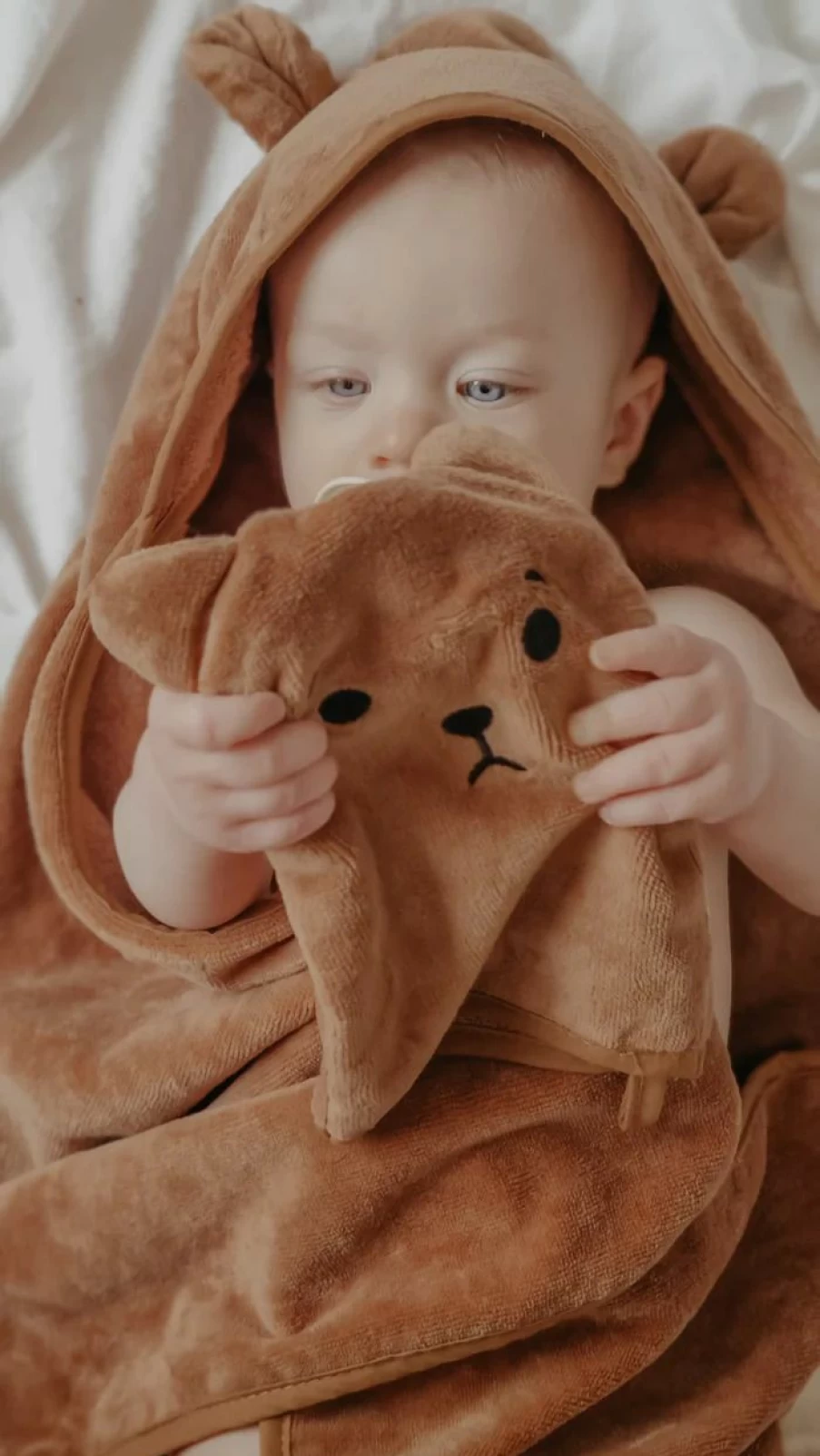 Online Petite Eats Hooded Towel And Washcloth Set