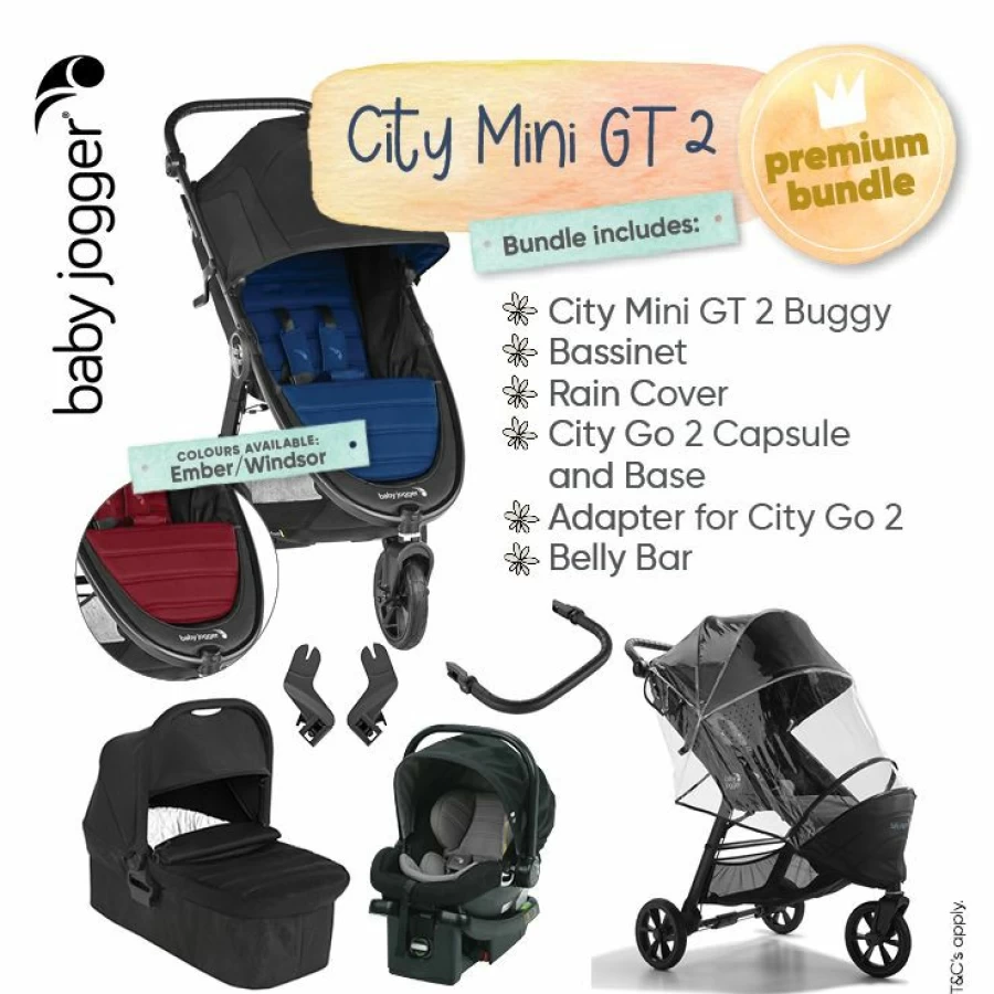 Wholesale Baby Jogger City Mini Gt 2 Premium Bundle Original Windsor