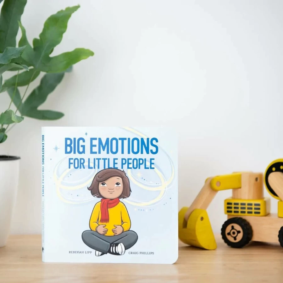 Hot Big Emotions For Little People Toddler Board Book