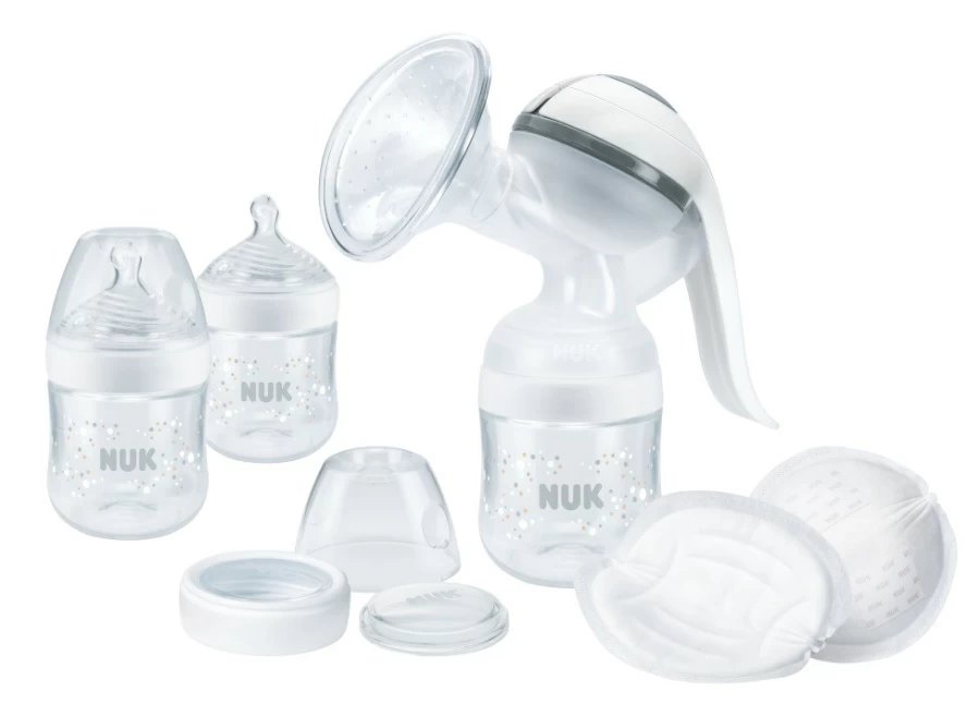 Online Nuk Nature Sense Manual Breastfeeding Set
