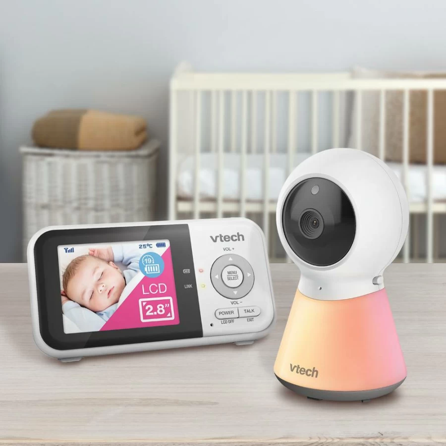New Vtech Bm3350N Full Colour Video Baby Monitor Twin Camera Pack