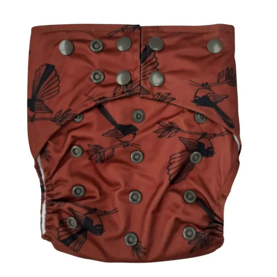 Hot Sassy Pants Snap Nappy With 2 Inserts One Size