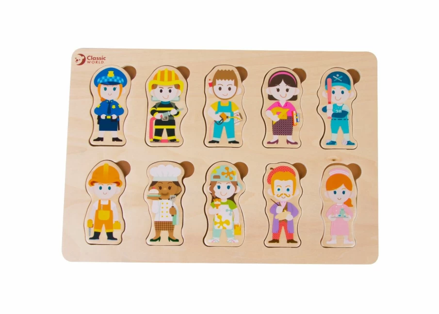 Clearance Classic World People Of Career Puzzle