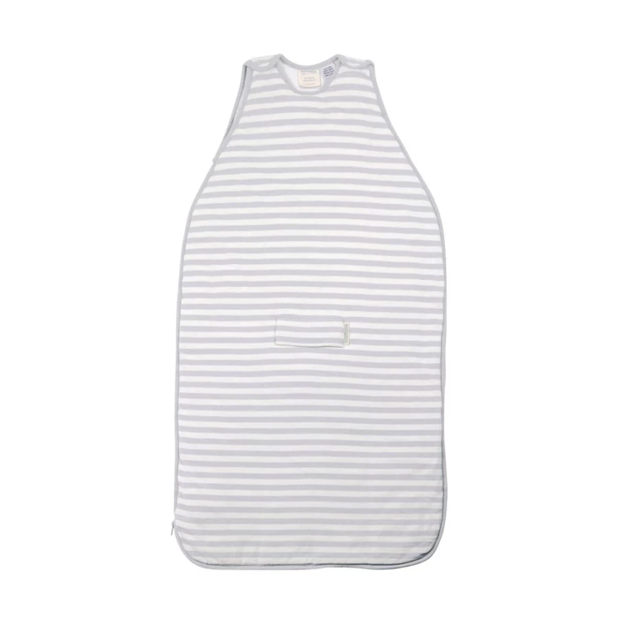 New Woolbabe Mini Duvet Side Zip Sleeping Bag 0-9 Months Pebble