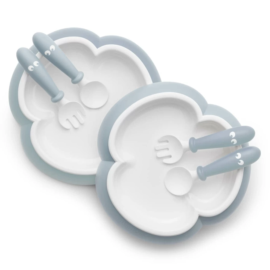 New Baby Bjorn Plate, Spoon & Fork (2 Sets)