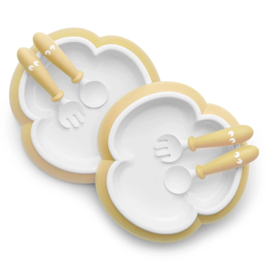 New Baby Bjorn Plate, Spoon & Fork (2 Sets)