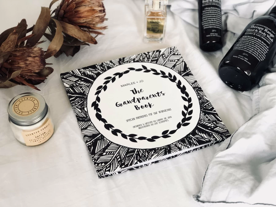 Wholesale Marlee + Jo Monochrome Collection Grandparents Book