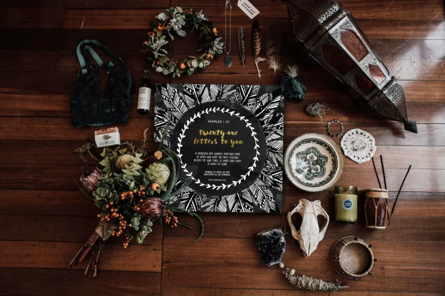 New Marlee + Jo Monochrome Collection Twenty One Letters To You