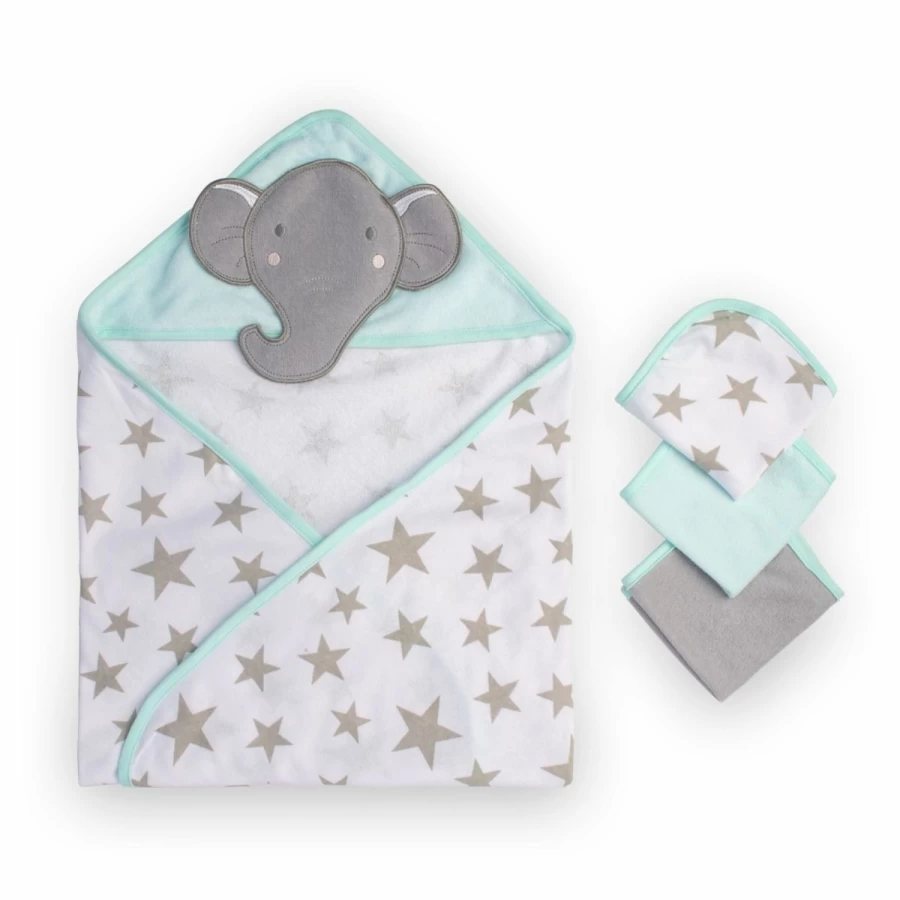 Best Little Linen Hooded Towel & Washers