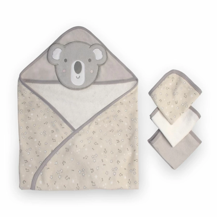 Best Little Linen Hooded Towel & Washers