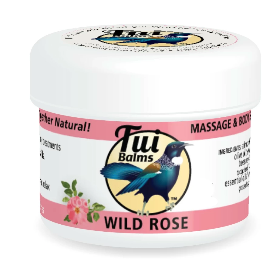 Clearance Tui Wild Rose Massage & Body Balm 50G