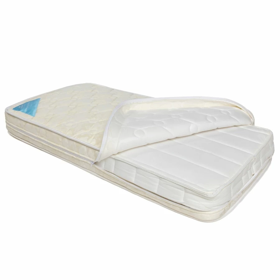 New Baby First Deluxe Innerspring Standard Size Cot Mattress 1200 X 600 X 125Mm