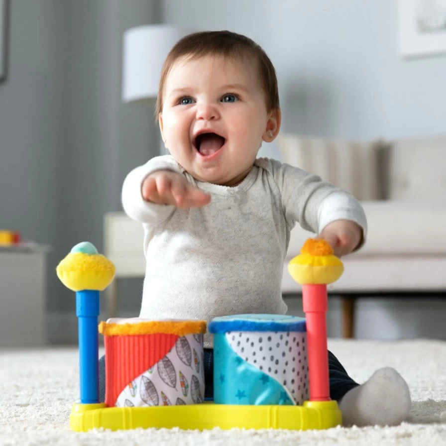 Wholesale Lamaze Squeeze Beats First Drum Set
