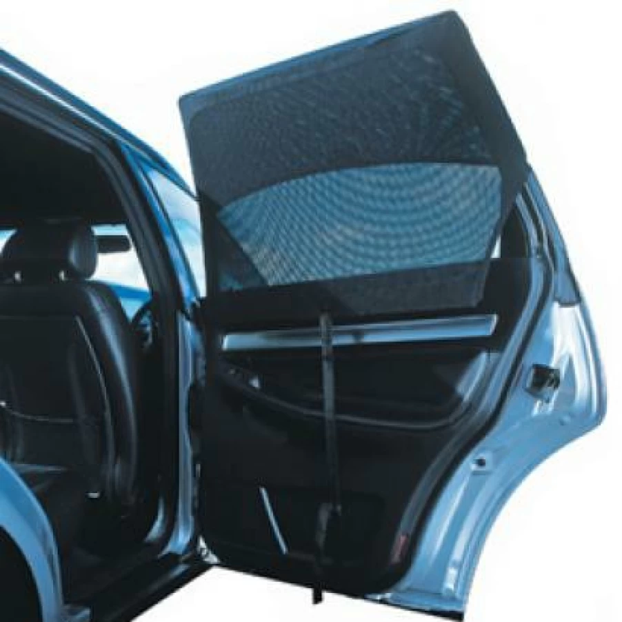 Online Outlook Curved Auto Shade Twin Pack, Black