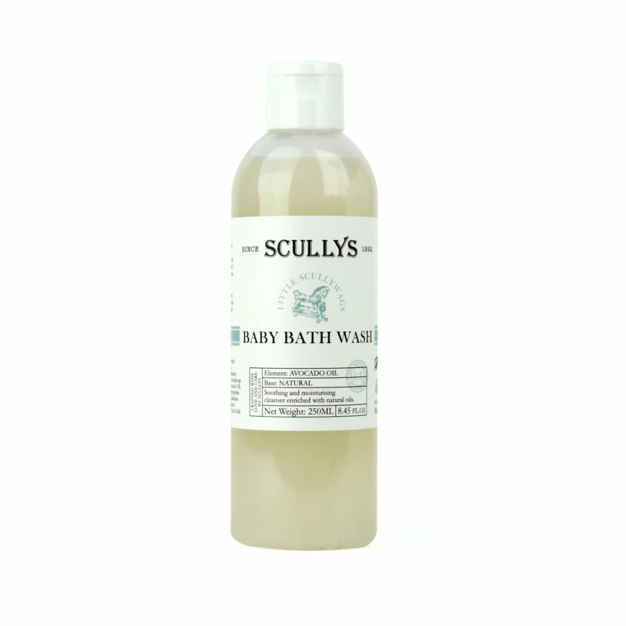 Online Scullys Baby Bath Wash 250Ml