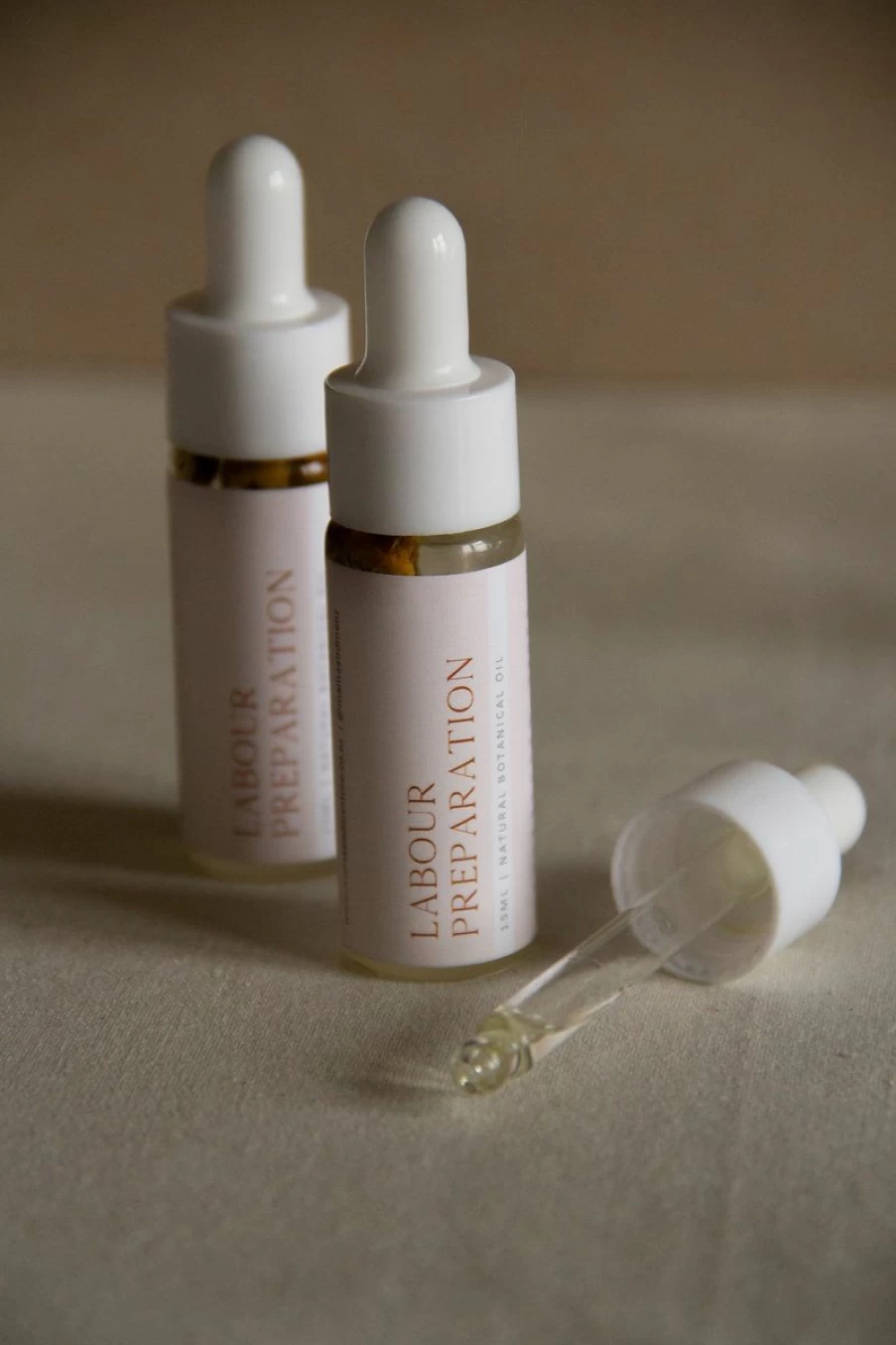 Hot Mama + Me Labour Preparation Botanical Oil