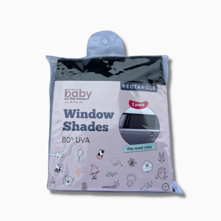 Hot Baby On The Move Window Shade Rectangle