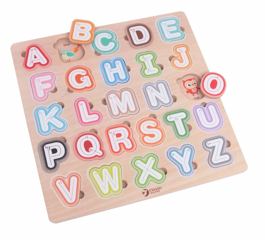 New Classic World Alphabet Puzzle