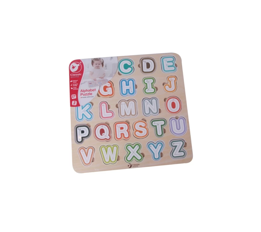 New Classic World Alphabet Puzzle